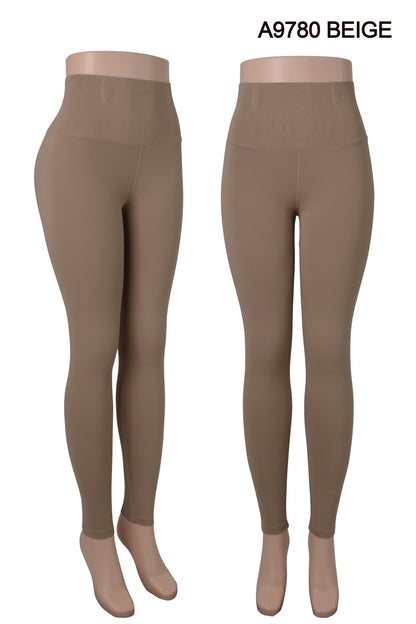 Faja Body Shaper Skinny Yoga Leggings
