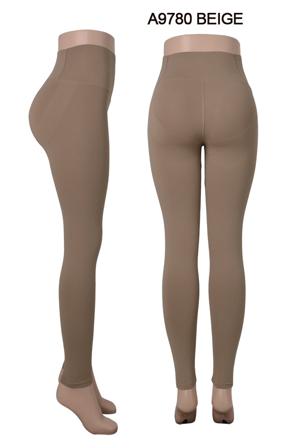 Faja Body Shaper Skinny Yoga Leggings